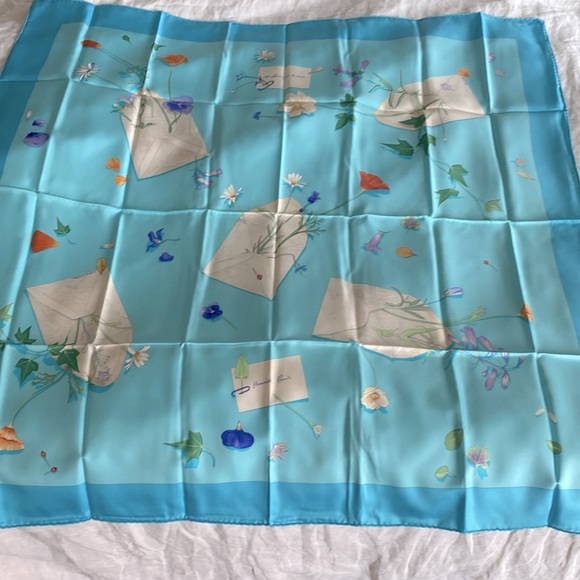 Hermes scarf. Des Fleurs Pour Le Dire - Picture 6 of 8